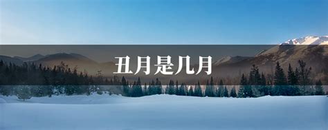 丑月是幾月|干支